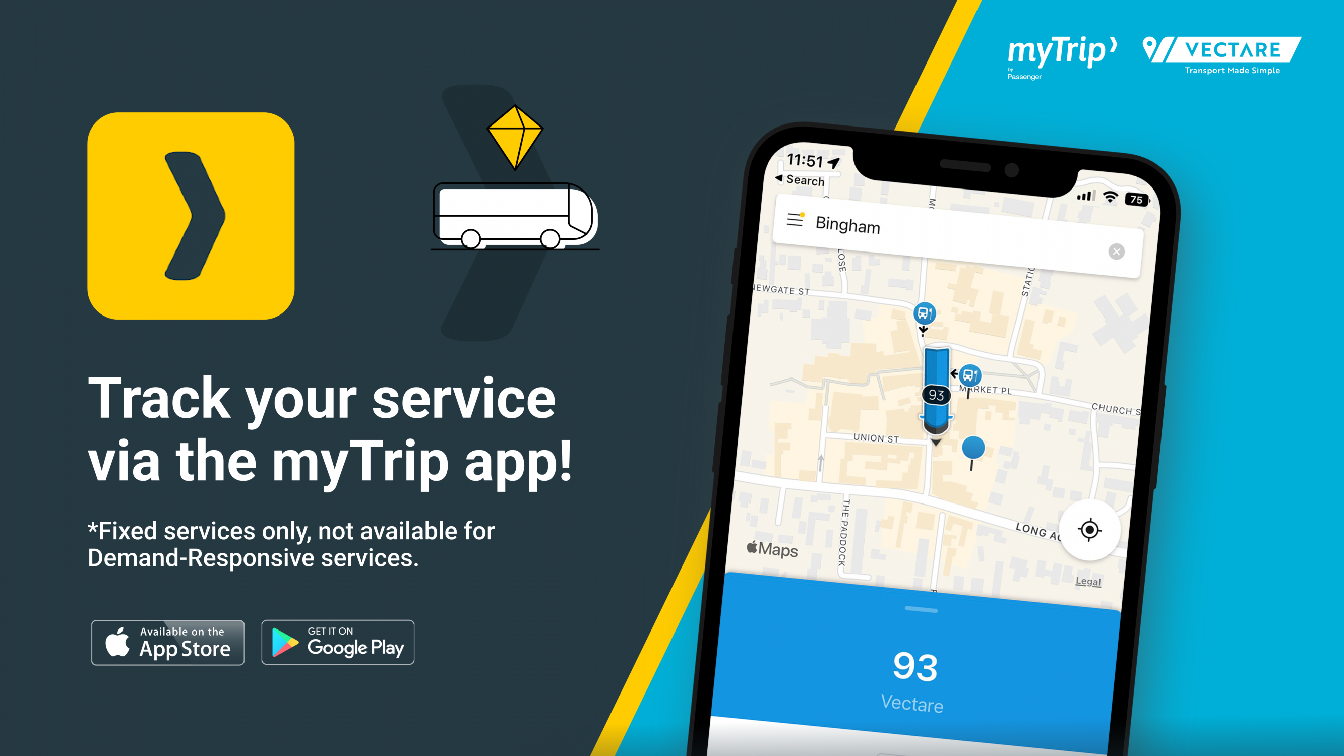 Live Tracking with myTrip